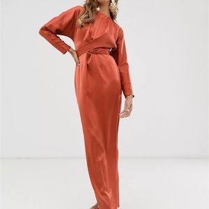 asos orange wedding guest dress Orange Wedding Guest Dresses | Burnt Orange Guest Dresses